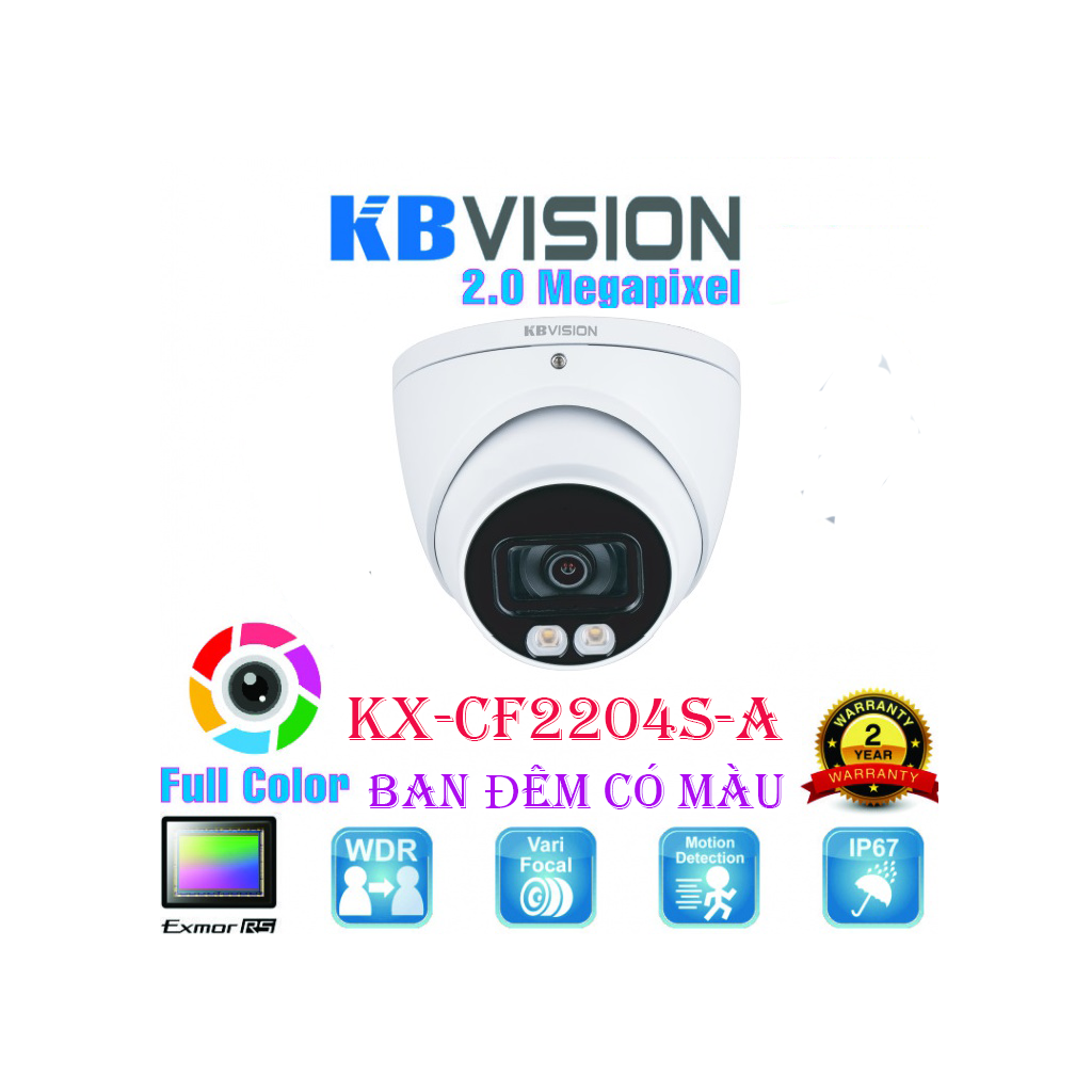 camera-analog-kbvision-kx-cf2204s-a-ban-dem-co-mau-hong-ngoai-40m