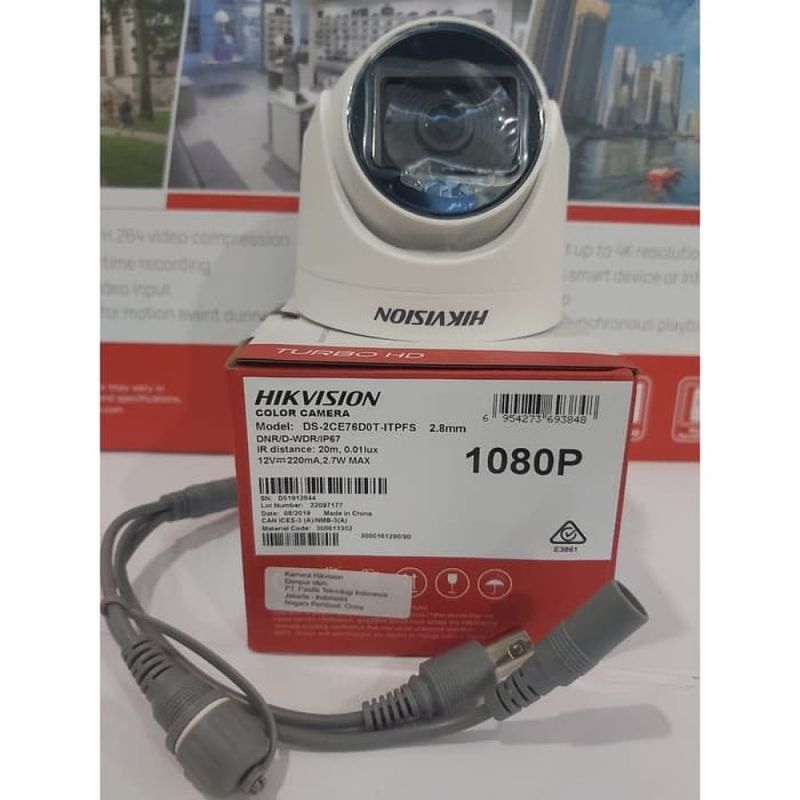 HIKVISION DS-2CE76D0T-LMFS - CÓ MIC